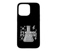 Custodia per iPhone 15 Pro Max Chemistry Teacher It's Not Magic It's Chemistry