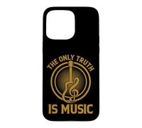 Custodia per iPhone 15 Pro Max Chitarra acustica retrò The Only Truth Is Music