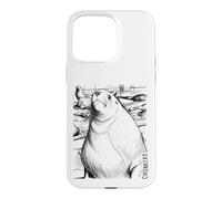 Custodia per iPhone 15 Pro Max Chonkers The Massive 2000-Pound Sea Lion Ink Sketch