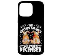 Custodia per iPhone 15 Pro Max Christmas Gingerbread Birthday Gnomes Xmas Born In December