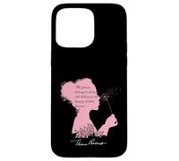 Custodia per iPhone 15 Pro Max Citazione ispiratrice di Eleanor Roosevelt con una firma