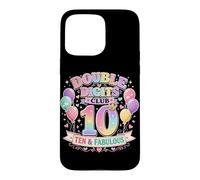 Custodia per iPhone 15 Pro Max Club Dieci e Favolose Grafiche Arcobaleno Pastello A Doppia C