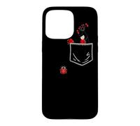 Custodia per iPhone 15 Pro Max Coccinella in tasca Love Ladybugs