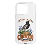Custodia per iPhone 15 Pro Max Colorado Lark - Festone con uccellino