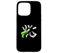 Custodia per iPhone 15 Pro Max Colore verde Hustling 'till It Rains Grafica verde