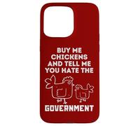 Custodia per iPhone 15 Pro Max Comprami Polli E Dimmi, Tu odi Il Governo