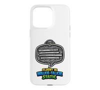 Custodia per iPhone 15 Pro Max Comunicatore statico Walkie-Talkie fluente