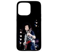 Custodia per iPhone 15 Pro Max Concerto tributo a Brian May Queen Freddie Mercury 1992