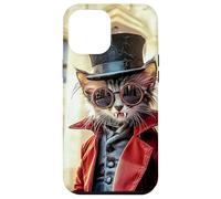 Custodia per iPhone 15 Pro Max Conte Meowcula: Prowler notturno