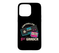 Custodia per iPhone 15 Pro Max Controller Class 1st Grader First Grade Retro Gamer Kid