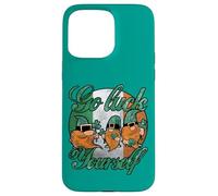 Custodia per iPhone 15 Pro Max Cool Green Gnomes Go Luck Yourself Shamrock St Patricks Day