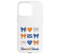 Custodia per iPhone 15 Pro Max Coquette Isole Marshall Bandiera Marshallese Ragazze