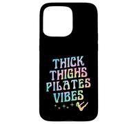 Custodia per iPhone 15 Pro Max Cosce spesse Pilates Vibes Empowering Body Positivity