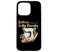Custodia per iPhone 15 Pro Max Cottura è la mia terapia Cucina Bake Lover Cooking Baker Citazione