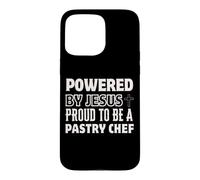 Custodia per iPhone 15 Pro Max Creato da Jesus Proud to be Pastry Chef Christian