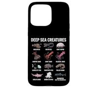Custodia per iPhone 15 Pro Max Creature del mare profondo - Scienza delle specie oceaniche abissali