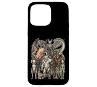 Custodia per iPhone 15 Pro Max Criptidi e Creature Mitiche Fantasy Art