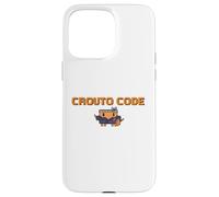 Custodia per iPhone 15 Pro Max CROUTO CODE AI Strumento Illustrazione AI Agente Esecutivo Binario Stile Hacker Dot Painting G PT