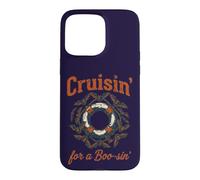 Custodia per iPhone 15 Pro Max Cruisin' for a Boo-sin 'Halloween Bats Salvagente