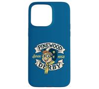 Custodia per iPhone 15 Pro Max Cub Scouts Pinewood Derby Vintage Cartoon Racer