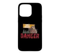 Custodia per iPhone 15 Pro Max Cute Bear Gifts - Danger I Am A Hugger - Bears Hug Gift