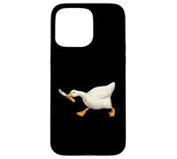 Custodia per iPhone 15 Pro Max Cute but Dangerous Duck with Knife Funny Silly Duck Meme