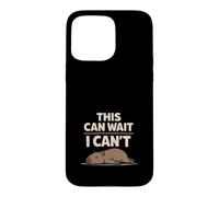 Custodia per iPhone 15 Pro Max Cute Capybara Stress Relief No Stress Chill Life Rilassante