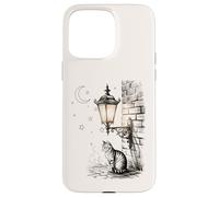 Custodia per iPhone 15 Pro Max Cute Cat Lover Pet Lovers Stars Moon Kitten