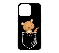 Custodia per iPhone 15 Pro Max Cute Kawaii Mens Womens Kids Aussie Pocket Kangaroo Lover