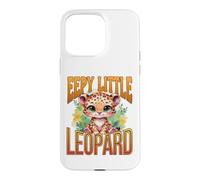 Custodia per iPhone 15 Pro Max Cute Little Leopard Cub Cute Baby Panther Big Cat