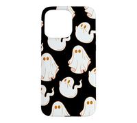 Custodia per iPhone 15 Pro Max Cute Spooky Ghost Pastel Goth Retro Groovy Halloween Black
