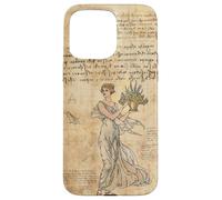 Custodia per iPhone 15 Pro Max Cute Vintage Wild Flower Motif Antique Fairycore Aesthetic