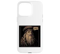 Custodia per iPhone 15 Pro Max Da Vinci Uomo Ritratto Pittura