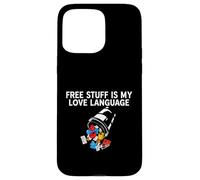 Custodia per iPhone 15 Pro Max Deals Hunter Free Stuff Is My Love Language