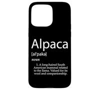 Custodia per iPhone 15 Pro Max Definizione Alpaca Miglior Llama Farm Animal Lama Pacos Alpaca
