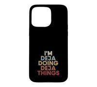 Custodia per iPhone 15 Pro Max Deja Name Deja Personalized Name First Given