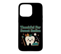 Custodia per iPhone 15 Pro Max Dentista del Ringraziamento - Grato per dolci sorrisi