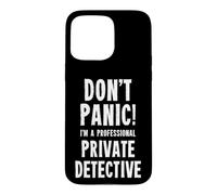 Custodia per iPhone 15 Pro Max Detective privato