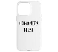 Custodia per iPhone 15 Pro Max Dichiarazione di giustizia sociale per il primo sostegno dell'umanità