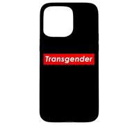Custodia per iPhone 15 Pro Max Diritti transgender Trans Pride Uguaglianza Identità transgender