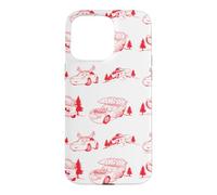 Custodia per iPhone 15 Pro Max Disney and Pixar's Cars Radiator Springs Christmas Pattern