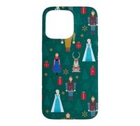 Custodia per iPhone 15 Pro Max Disney Frozen Holiday Nutcrackers Scandinavian Christmas
