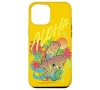 Custodia per iPhone 15 Pro Max Disney Lilo & Stitch Beach Vibes Sunny Surfing Aloha