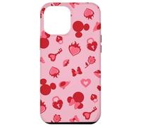 Custodia per iPhone 15 Pro Max Disney Mickey and Minnie Mouse Valentine’s Day Icons of Love