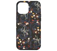 Custodia per iPhone 15 Pro Max Disney Topolino Minnie Paperino e Pippo Spooky Halloween