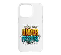 Custodia per iPhone 15 Pro Max Dive Flag I Work Well Under Pressure Divertente Diving
