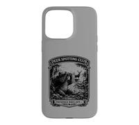 Custodia per iPhone 15 Pro Max Divertente Cervo Spotting Club Binocolo Guardare