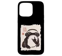 Custodia per iPhone 15 Pro Max Divertente Matsumoto Hoji Grumpy Frog Rock-And-Roll Music Art