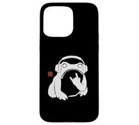Custodia per iPhone 15 Pro Max Divertente Matsumoto Hoji Grumpy Frog Rock-And-Roll Music Art