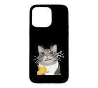 Custodia per iPhone 15 Pro Max Divertente Meme Cat Whats Up Meme Internet